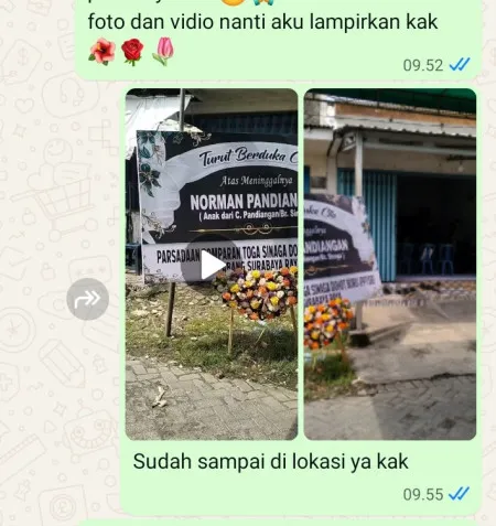 Pengiriman Karangan Bunga Tegal Parang